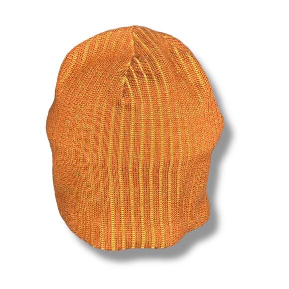 Bula Womens Beanie Knit Skull Cap Hat Fleece Inner Band Brown Gold Textured - Picture 6 of 9